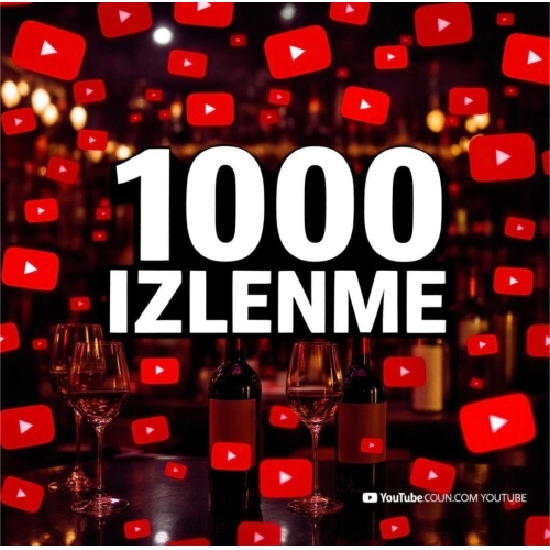  1000 İZLENME YOUTUBE